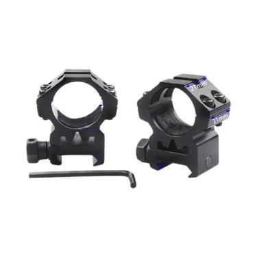 Imagem de Suporte De Anel Para Luneta 25.4/30mm, Adaptador Para Trilho De 21mm P