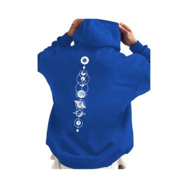 Imagem de Moletom Casual Masculino De Outono Inverno Com Capuz, Estampa De Plane