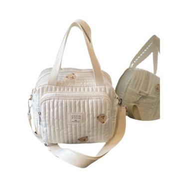 Imagem de Bolsa Térmica Para Fraldas De Bebê Com Compartimento Para Garrafa De L