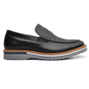 Imagem de Sapato Mocassim Loafer couro Legítimo Artesanal-Masculino