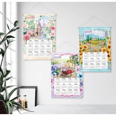 Imagem de Jogo Panos De Copa Havana Calendário 2026 Döhler, Kit 3