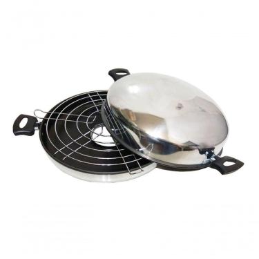 Imagem de Churrasqueira Grill De Fogão Antiaderente Com Teflon Interno