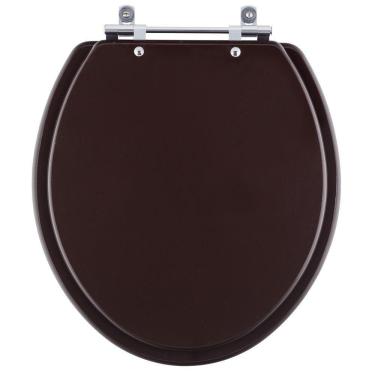 Imagem de Assento Sanitário Ravena Marrom Café Para Vaso Deca