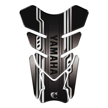 Imagem de Adesivo Resinado Protetor De Tanque Moto Yamaha Preto Cor Preto