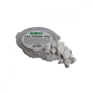 Imagem de Cal Virgem Uso 150G Pote 0008-3 - Kit C/6 - USO TINTAS