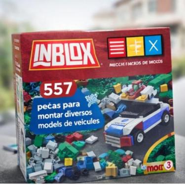 Imagem de Brinquedo Blocos de Montar INBLOX BOX Criativo - Kit Educativo MODELOS