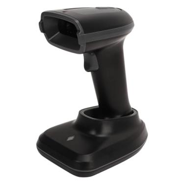 Imagem de Fafeicy Leitor de Scanner de Código QR, Scanner de Código de Barras Portátil Ergonômico Com Bateria Recarregável de Alarme Sonoro de Vibração para Escritório de Armazém de Supermercado