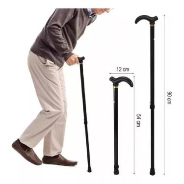 Imagem de Bengala Bastão Dobrável Tipo T Supermedy