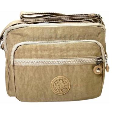 Imagem de Bolsa Feminina Transversal Tiracolo Nylon Passeio Impermeável Color - 