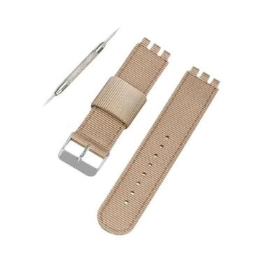 Imagem de Pulseira De Relógio Unissex De Nylon 17mm 19mm 20mm Para Substituição 