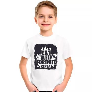 Imagem de Camiseta FORTNITE Games Jogos Moda Infantil Roupa Criança 02, Modelo 1