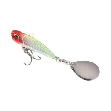 Imagem de Isca De Pesca WALK FISH Spinner Bait Metal VIB Com Cauda Rotativa E La
