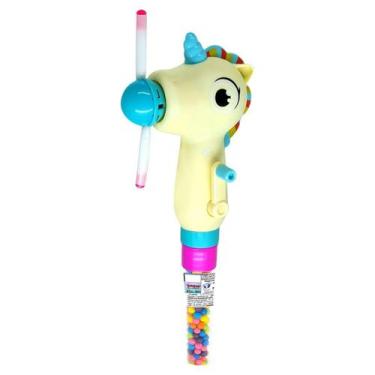 Imagem de Brinquedo Unicórnio com Luz Candy Toys FamPar, Bege