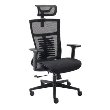 Imagem de Cadeira De Escritorio Ergonômica Elements Vertta Pro, Até 150Kg, Preto - 70046
