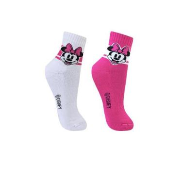 Imagem de Kit 2 meias trifil infantil algodão disney cano médiot5033, 30-35, Bra