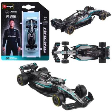 Imagem de F1 2025 Miniatura Mercedes-AMG W16 1/64 - Bburago Cor:George Russell 6
