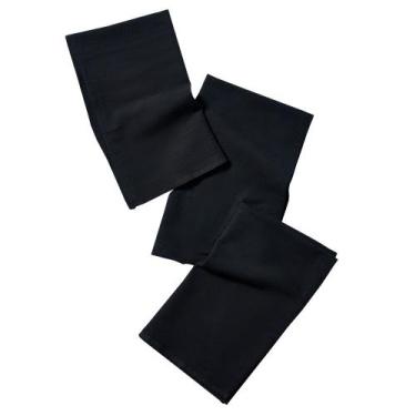 Imagem de Pano De Prato Preto Atacado O Legitimo Premium Kit Com 5 Peças - Rubbe