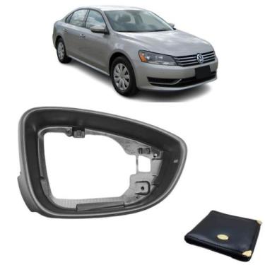 Imagem de Nova Moldura Aro Interno Espelho Retrovisor Passat Full 2011 Á 2015 1 