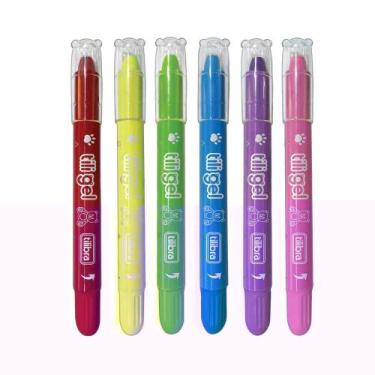 Imagem de Giz Retrátil Tili Gel 6 Cores - TILIBRA