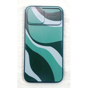 Imagem de Capinha Protege Camera Compativel com iPhone 11 6.1 Aveludada Colorida