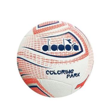 Imagem de Bola de Vôlei Diadora Coloring Park, Branco, Laranja, ST