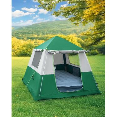Imagem de Tenda Corani inflável 230x230x176cm impermeável para 4 pessoas