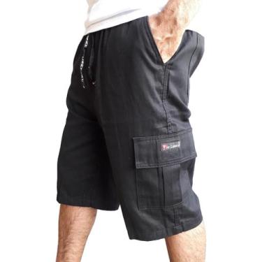 Imagem de Bermuda Cargo Masculina 6 Bolsos Lateral Skate Militar - Via Lance, XG