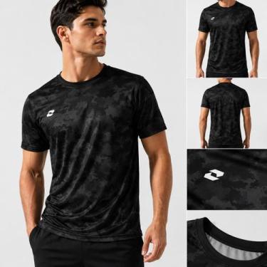 Imagem de Camiseta Masculina Dry Fit Esportiva Trilha Trekking Corrida Leve Seca