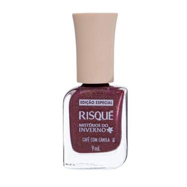 Imagem de Esmalte Risqué Mistérios do Inverno Café com Canela Metálico 9ml