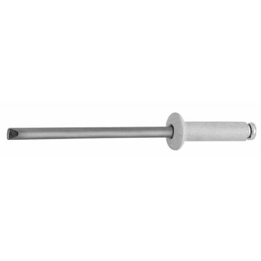 Imagem de Rebite de Repuxo Pop Alumínio 4,0x16mm Fixação Forte Natural 1000 Peças Worker
