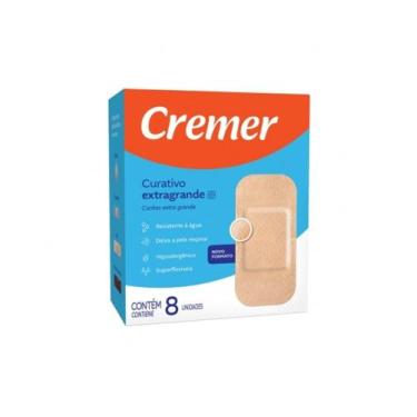 Imagem de Curativo Bege Extra Grande Com 8un Cremer