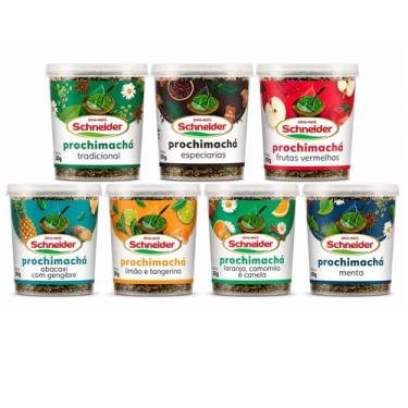 Imagem de Kit 7 Chá Prochimachá Schneider Blend de Sabores para Chimarrão ou Chá