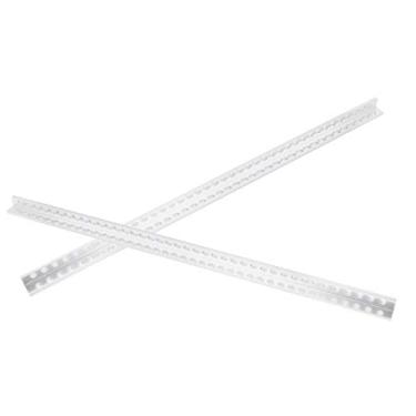 Imagem de Perfil de alumínio, resistência à corrosão Viga de perfil de alumínio Prático Leve para uso profissional para materiais de moldura para robótica de uso geral