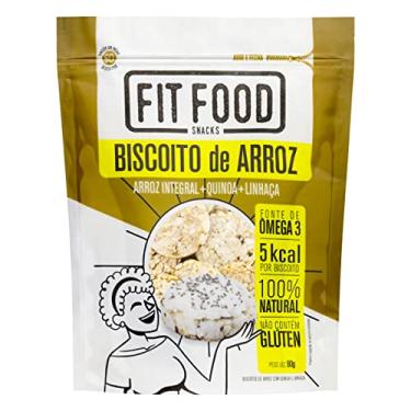 Imagem de Fit Food Biscoito De Arroz Integral Quinoa E Linhaça Pouch 90G