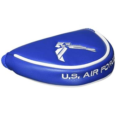 Imagem de Team Golf Capa para taco de golfe da Força Aérea Militar, serve na maioria dos tacos Mallet Putters, Scotty Cameron, Daddy Pernas longas, Taylormade, Odyssey, Titleist, Ping, Callaway
