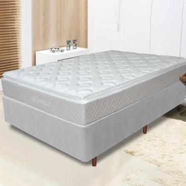 Imagem de Conjunto Box Solteiro 88cm Molas D26 Roma Umaflex