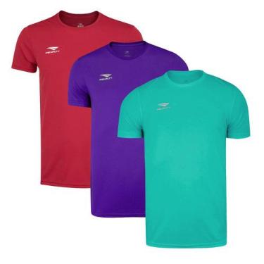 Imagem de Kit 3 Camisetas Penalty X Plus Size Masculina
