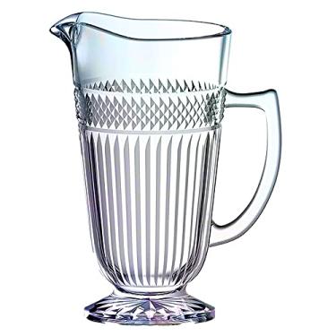Imagem de JARRA PALACE EM VIDRO COM PE 1,2L COR FURTA COR