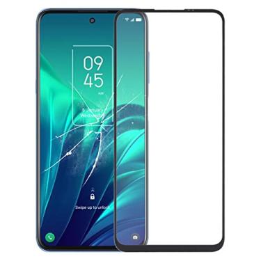 Imagem de HUANGYUNCHAO Acessórios telefônicos Lente de vidro externo da tela frontal para TCL 20 5G/20L/20L+/20 LITE/20S Substituição do telefone celular