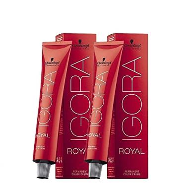 Imagem de Kit 2 Coloração Schwarzkopf Igora Royal 9.7 E 8.77 60ml