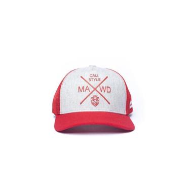 Imagem de Boné MW Trucker Mescla com Vermelho-Unissex