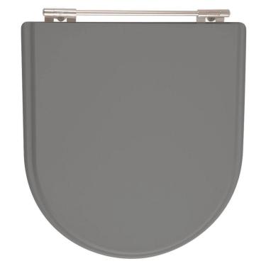 Imagem de Assento Sanitário Calypso Ambar (Cinza Escuro) para vaso Incepa