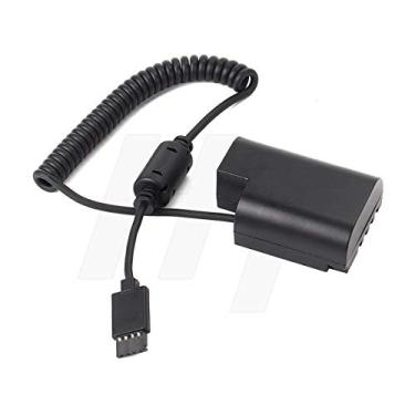 Imagem de HangTon DMW-DCC12 DC Acoplador de Bateria Falsa para DJI Ronin S para PANASONIC GH3 GH4 GH5S Adaptador de Alimentação de Câmera