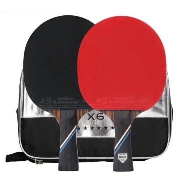 Imagem de Raquete de Tênis de Mesa Profissional Kokutaku X6