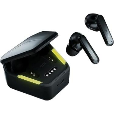 Imagem de WAAW by ALOK ENERGY 100EBG - Fone de Ouvido Bluetooth, TWS, Intra-Auricular Com Modo Gamer e Resistente à Água IPX4, Preto e Verde, P, M, G