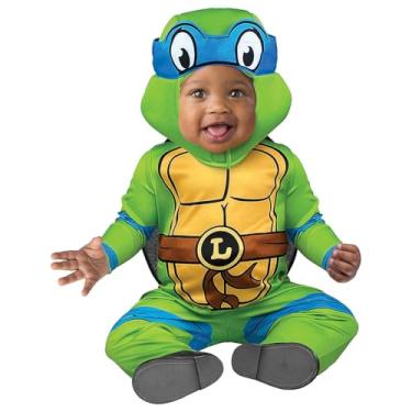 Imagem de InSpirit Designs Teenage Mutant Ninja Turtles Baby Classic Leonardo Costume | Officially licensed | Infant costume | Group costume | Classic costume, M