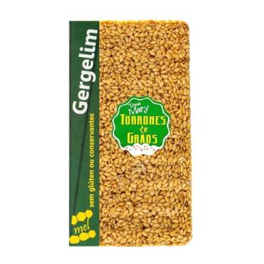 Imagem de Torrone de Sementes de Gergelim Dona Mary 32g