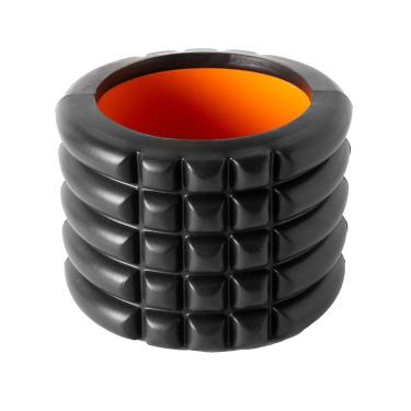 Imagem de Acte Sports Mini Rolo de Liberação Miofascial, T165, Rolo de Massagem, Esfera de Massagem, Rolo de Fisioterapia, Dupla Ranhura, Preto