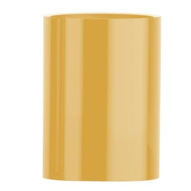Imagem de Vaso Fibra De Vidro Vietnamita Vitrificado Cilindro Decorativo 50x36cm (Dourado)