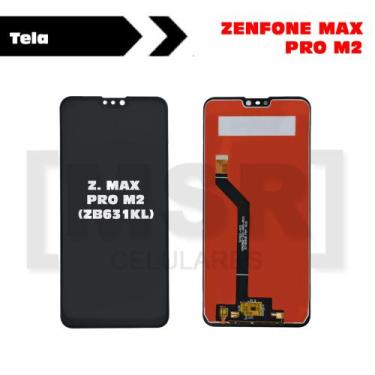 Imagem de Tela frontal ORIGINAL CHINA celular ASUS modelo ZENFONE MAX PRO M2